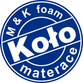 Logotyp M&K Foam Koło Materace